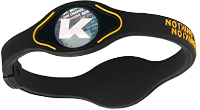 K-BRIGHT Unisex Power Silikonarmband mit Hologram umweltfreundliches hautverträglich Armband Herren Armband Damen Motivationsarmband Sportarmband