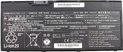 FPCBP529 FPB0338S FMVNBP247 FMVNBP248 FPCBP531 CP734928-01 Sostituzione della batteria del laptop per Fujitsu LifeBook E548 E558 T937 T938 U747 U748 U757 U758 Series(14.4V 50Wh)