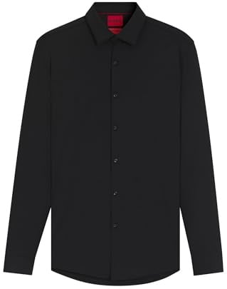 HUGO Slim-fit Hemd Aus Funktionalem Stretch-Jersey
