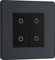 BG Electrical Evolve Double Touch Dimmer Switch, 2-Way Master