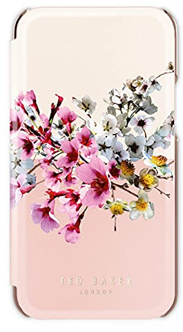 Ted Baker Spiegel-Schutzhülle für iPhone 14 Plus, Jasmin