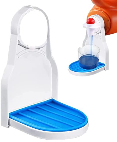 Tebinzi détergent à lessive | Porte-gobelet à linge assouplissant pour tissu | Porte-savon, porte-gobelet, organisateur station savon