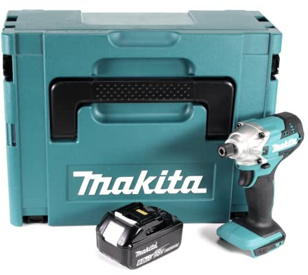 Makita DTD 156 G1J Akku Schlagschrauber 18V 155Nm + 1x Akku 6,0Ah + Makpac - ohne Ladegerät