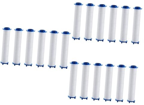 Housoutil 3sets Duschfilter Pp-filter Ersatz Universal Pp Baumwolle Ersatz Duschfilter 6pcs * 3