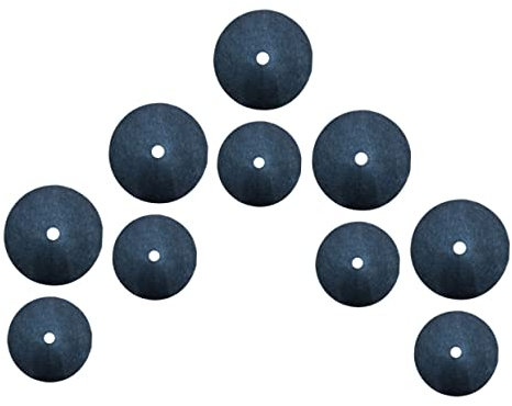 Kisangel Praktisches Unkrautbekämpfungsgerät Für Die Landschaftsgestaltung 10 Stück Atmungsaktives Bodentuch Schwarz Hervorragende Kontrolle Für Obstgärten