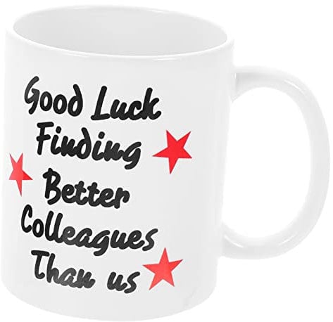 LIFKOME Ceramic Coffee Mug English Letters Design Decorative Milk Cup for Home and Office Use Easy to Clean and Store for Cold Beverages Capacity