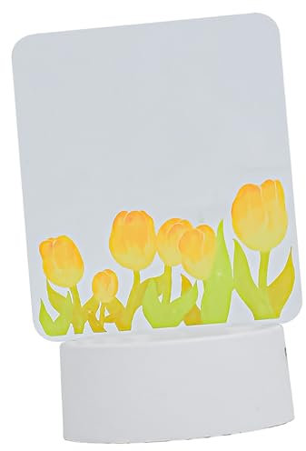 KKPLZZ Beleuchtetes Memoboard, Nachrichtentafel, Acryl, Multifunktional, Tragbar, DIY-Desktop-Nachtlicht mit Stift für Zuhause, Wohnheim, Arbeitszimmer