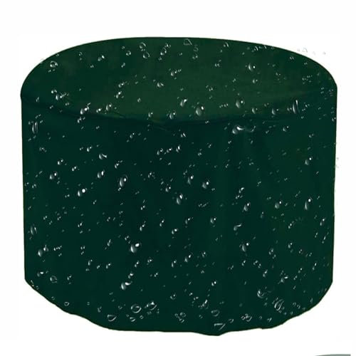 JMDNTQ Rund Gartentisch Abdeckung 150x90cm, Abdeckung für Gartenmöbel Wasserdicht, Outdoor Patio Rundschreiben Für Stuhl Set, Schwerlast Oxford Gewebe Abdeckung für Terrassenmöbel