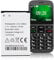 DBO-1000A Battery for Doro Mobile Phones, 1100mAh 3.7V Li-ion, Replacement for Models 1370, 1372, 1880, 2404, 5860, 6040, 6060, 6820, 6880, 7000H, 7439