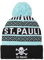 FC St. Pauli Beanie Wintermütze Bommelmütze (DE/NL/SE/PL, Alphanumerisch, Einheitsgröße, Totenkopf Bommel)
