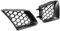 Rejilla Frontal para Seat Ibiza 6L 2002 2003 2004 2005 2006 2007 2008 2009 6L0853677A01C 6L0853676A01C Rejilla Superior Delantera Parachoques Repuesto Rejilla Radiador