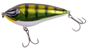 ZECK - Hardbait, Kunstköder, Jerkbait - Rogue Glider 12 cm | 1 m S - Glam Perch