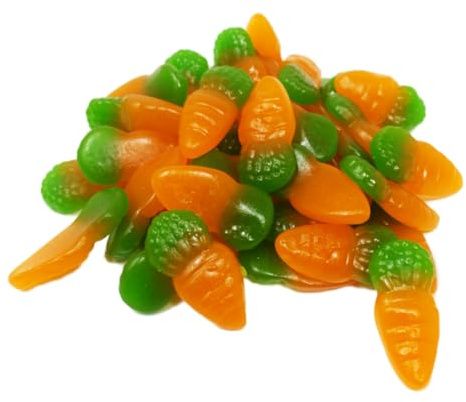 Fruchtgummi Soft Karotten mit köstlichem Orangengeschmack 300g
