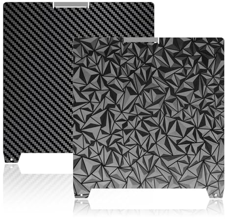 for Creatily K2 Plus Build Plate 370x370mm Double Sided Textured PEO PEY Sheet HeatingBed Spring Steel Flexible 3D Printer Platform for Creatily K2 Plus 3D Printer (Large Diamond PEO + PET)