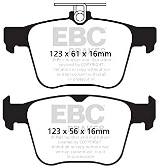 EBC DP52173NDX Ebc Brakepads Endurance Bluestuff Ndx Trackday