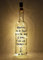 Mooseys Personalised Potter Inspired Light Up Wine Bottle Lamp Birthday Valentines Gift (Warm White)