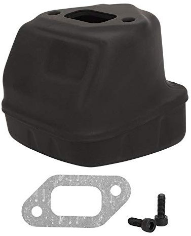 Auspuff, Schalldämpfer Schrauben Schalldämpfer Abdeckung Kühlschild Ersatzteile für Husqvarna 357XP 359 355 EPA Kettensäge/Jonsered 2159 CS 2156 CS2159
