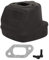 Auspuff, Schalldämpfer Schrauben Schalldämpfer Abdeckung Kühlschild Ersatzteile für Husqvarna 357XP 359 355 EPA Kettensäge/Jonsered 2159 CS 2156 CS2159