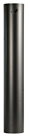 Gebläut Ofenrohr Rauchrohr blau/schwarz 1,0m 110mm Durchmesser Blaublech
