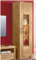 Möbeldesign Team 2000 Vitrine Schrank Vitrinenschrank Regal wildeiche teilmassiv, geölt 3442-20