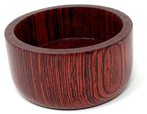 INKgrafiX® Rasierbecher aus Holz ohne Deckel (Lieferung ohne Deko/Pinsel) - IG24985 - INKgrafiX® DE Rasiermesser Becher rasieren Bart Rasierbecher Rasierer Rasur Männer Mann Rasierschale Rasurschale