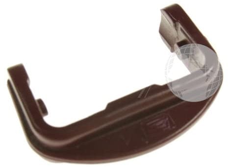 KIT 4 pieces plastic latch for dishwasher basket rail (original beko) code: 1887460200 color grey