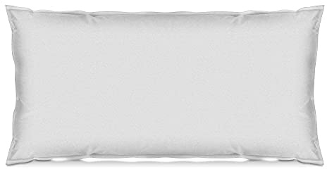 Kissenfüllung passend für Fotokissen XXL in Weiß mit seidig-glatter Oberfläche - 40 x 80 cm - 100% Polyester