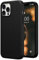 SURPHY Faux Leather Case Compatible with iPhone 13 Pro Max Case 6.7 inch, Premium PU Leather Case Cover (with Metallic Buttons & Microfiber Lining) for iPhone 13 Pro Max, Black