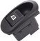 CANTONDZ Botón elevador de cristal Botón interruptor de elevalunas delantero derecho compatible con Citroen C2 C3 Peugeot 1007 6554.L7 96401469XT