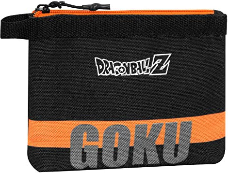 Franco Cosimo Panini Dragon Ball Z - Set 3 Porta Carte e Portamonete a Zip con Moschettone Portachiavi, Ideale come Bustina Portaoggetti per Regali Natale