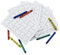 10er oder 20er Pack Puzzles à 24 Blankoteile mit Buntstiften - für Jungen und Mädchen - Zeichnen, Malen, Basteln - Ideal für Kinderfeste, Mitbringsel, Geschenke, Spiele (10 Puzzles)