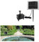 JOIEYOU Solar Springbrunnen Außen Solarbrunnen Solar Teichpumpe Solar Wasserpumpe für Garten Vogeltränke Fisch-Behälter Miniteich mit Verschiedene Sprühdüsen(1.8W Quadratisch)
