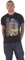 Iron Maiden T Shirt Somewhere Back in Time Band Logo Black Official Mens Black L