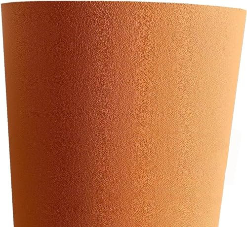 HSF Büro-/Heim-Korktafel for Wanddekoration, 8 mm dick, große Pinnwand for Einfügen von Fotos, Bildern, Notizen, Kalender für Wand, Büro, Zuhause, Küche (Color : Orange, Size : 1.22x4.92m/48x193.7in