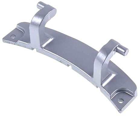 TALENTEC home | Bisagra de Puerta Compatible con Lavadoras Samsung. Lista de Modelos Compatibles | Referencia DC61-02099A | Aleación de Aluminio | Color Gris Claro
