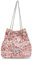 Ceihwa Pochette Femme Rose - Sac à Main Pailleté pour Mariage et Soirée - Sac Seau à Chaîne pour Épaule - Petite Pochette Chic pour Fête