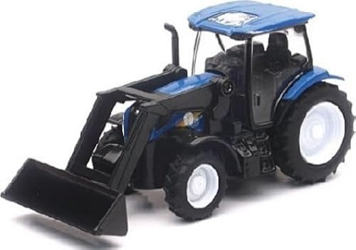 New 32123 New Holland Traktor T6 mit Frontlader, Modellnachbildung
