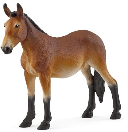 Schleich 14889 Mula, a Partir de 3 años, Farm World - Figura, 3 x 12 x 10 cm