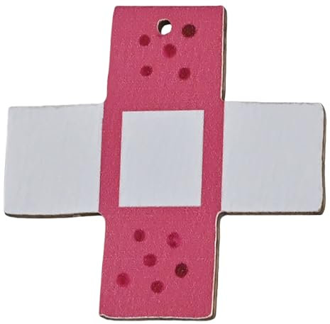 Flache Haarspange aus Holz, für Krankenschwestern, Balletcore, Kopfbedeckung, Strauß-Clip, elegante gepunktete Haarspange, Foto-Requisiten