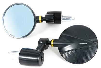 Rückspiegel Für Aprilia Tuono V4 APRC 2012-2018 Tuono V4 1100 2015-2018 Motorrad Rückansicht Seitenspiegel Griff Bar End Spiegel Seitenspiegel