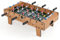 DREAMADE Tischkicker Kinder und Erwachsene, Fußballtisch mit 2 Kickerbälle & 18 Kickers, Tischfußball Spieltisch, Kickertisch aus Holz 69 x 65 x 24 cm