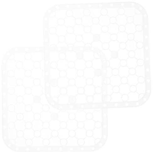 Gatuida 2Pcs Kitchen Sink Mats Fast Draining Sink Protector for Dishes Glassware Kitchen Supplies Multi Functional Wall Hanging Design for Easy Storage