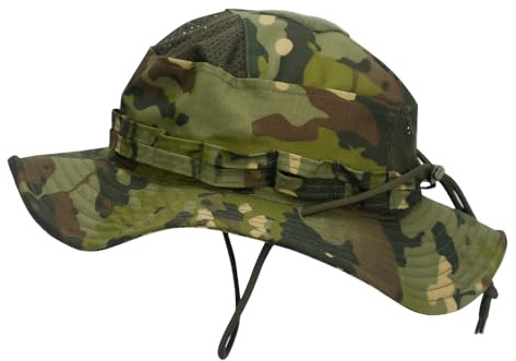 OAREA Camo Boonie Hat Sonnenschutz Bucket Hat Herren Outdoor Wandern Jagd Angeln Winddichter Fischerhut