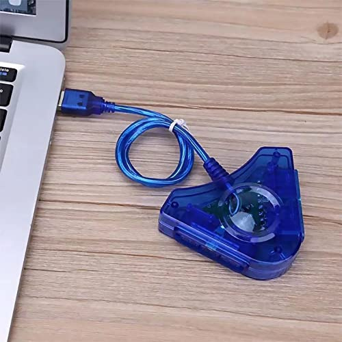 EIMSOAH zu-PC-Adapterkabel, Langlebiges Plug-and-Play für 2 für -Joystick für XP 7 8, Blau