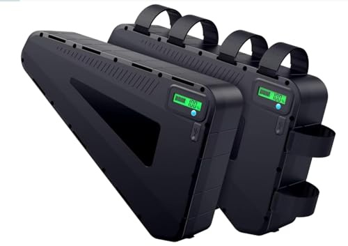 48V 52V 72V Electric Bike Triangle Lithium Battery Pack 20Ah - 30Ah with charger (48V, 30Ah)