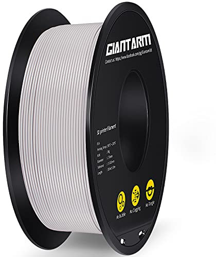 PLA Filament 1.75mm,GIANTARM 3D Drucker Filament PLA Grau 1kg Spool