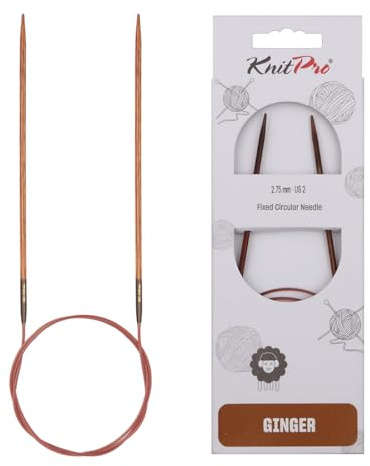 KnitPro Ginger Fixed Circular Needles 16 (40cm) | 2.75mm