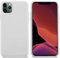 THBY Cover per iPhone 11 Pro, Custodia Antiurto Gomma Gel Silicio Liquido con Fodera Microfibra Morbida Silicone Case Protettiva Cover per Apple iPhone 11 Pro. (Bianco, iPhone 11 Pro)