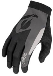 O'NEAL | Fahrrad- & Motocross-Handschuhe | MX MTB DH FR Downhill Freeride | Unser leichtester & bequemster Handschuh, Nanofront®- Handpartie | AMX Glove | Erwachsene | Schwarz Grau | Größe XL