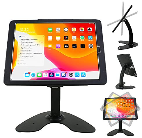 CarrieCathy - Soporte de pared antirrobo para iPad Pro de 2020 de 12,9 pulgadas, diseño giratorio de 360°